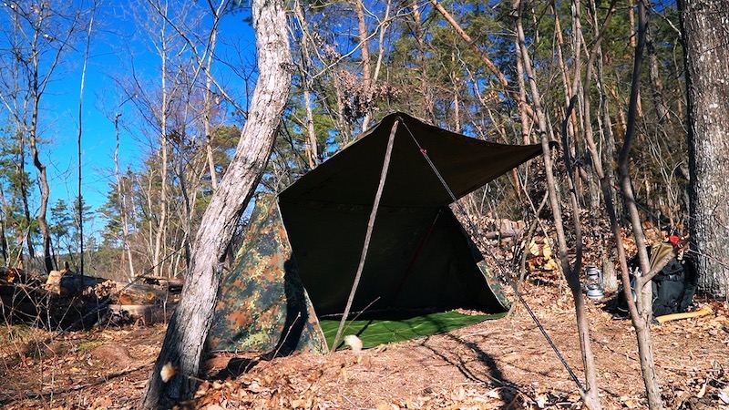 野営キャンプ